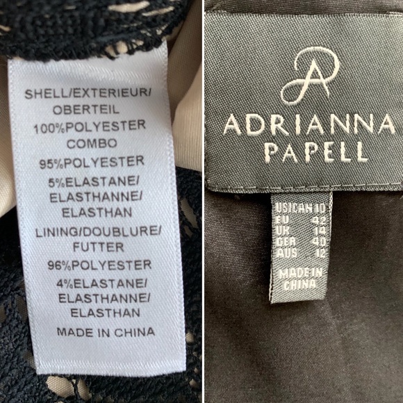 Adrianna Papell | Lace Sheath Dress - Picture 7 of 8